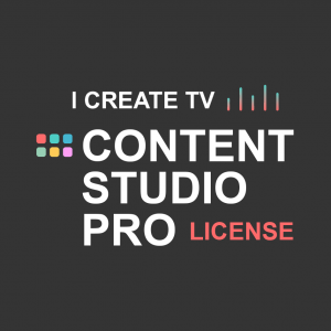 I Create TV Pro License (MAC only)