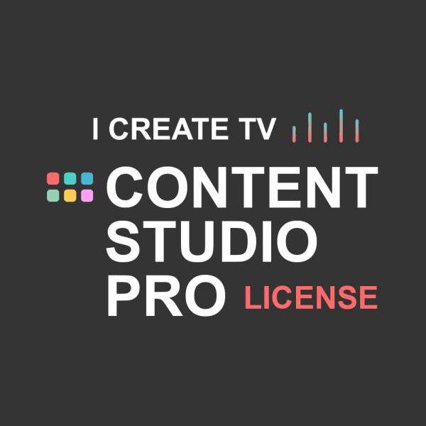 I Create TV Pro License (MAC only)